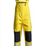 DOME75 Dynamic Series DRB3452 Class E Rain Bib with Reflective Tape-0