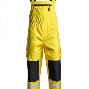 DOME75 Dynamic Series DRB3452 Class E Rain Bib with Reflective Tape-0