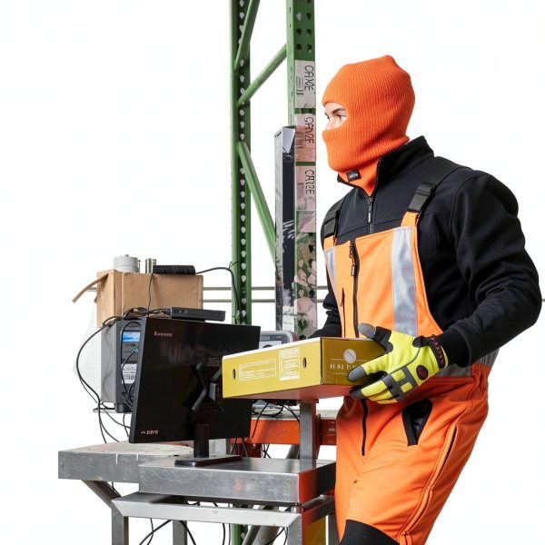 RefrigiWear Men’s HiVis Insulated Softshell High-Bib Overalls, -20°F (-29°C)-3